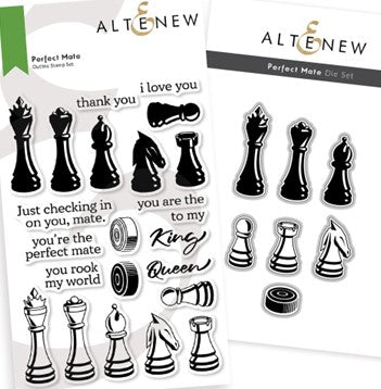 Altenew - Perfect Mate (Stamp and Die Set)……….