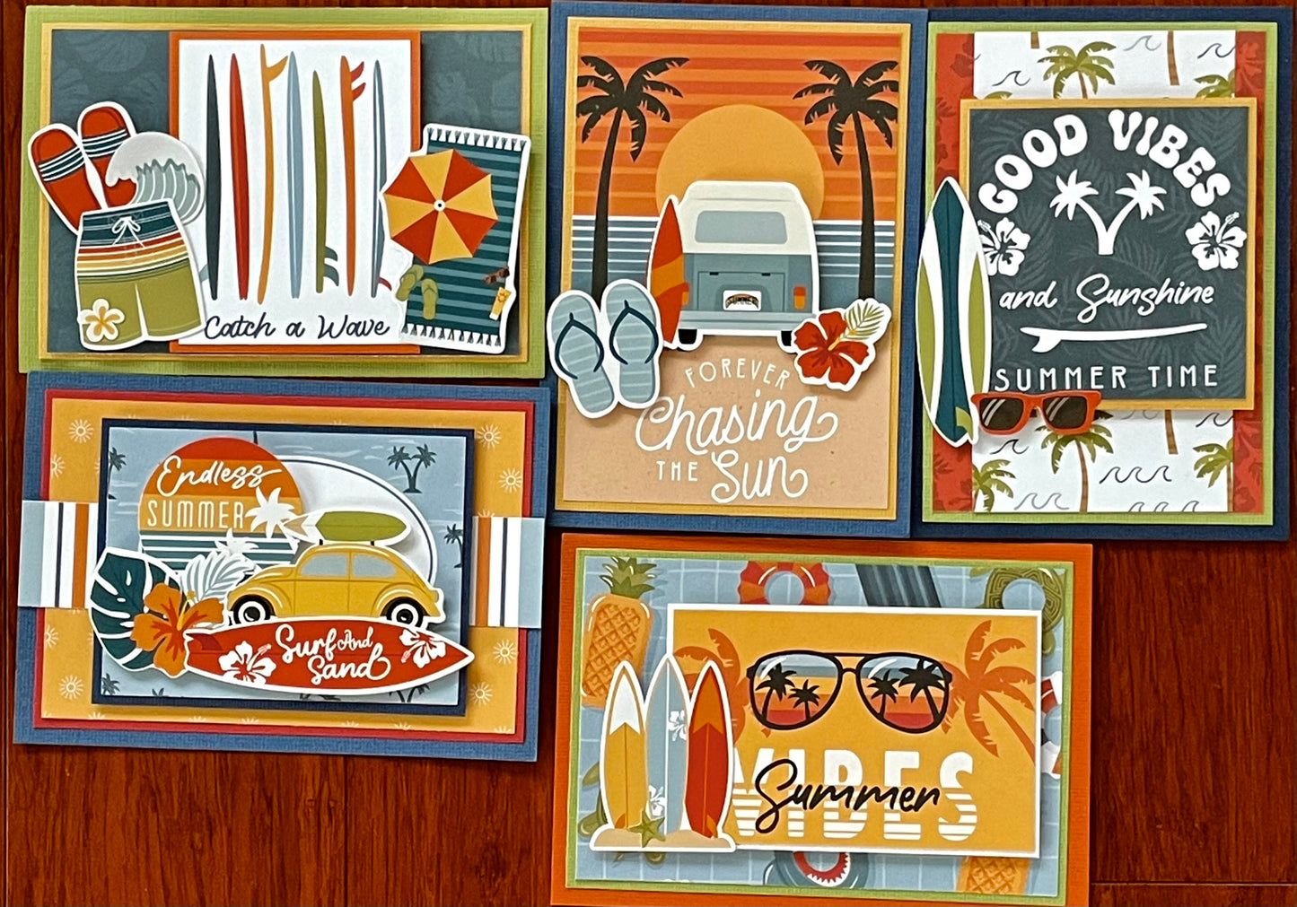 MC&S Card Kit - Echo Park - Summer Vibes - Kit 1…….