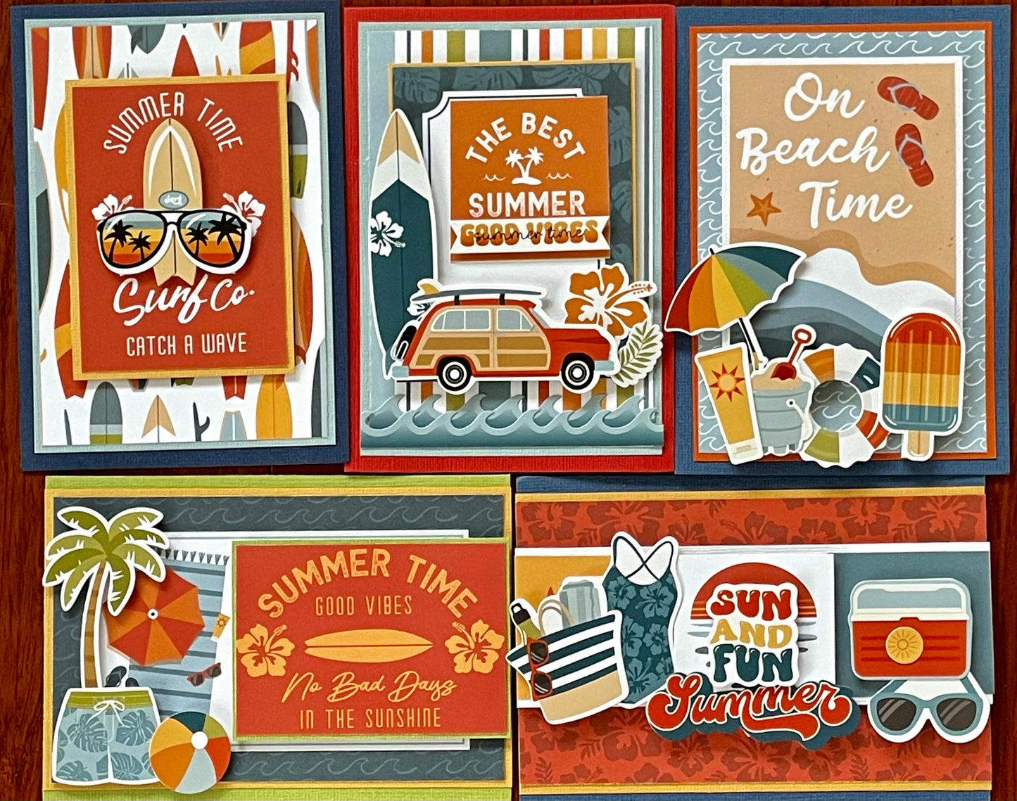 MC&S Card Kits - Echo Park - Summer Vibes - Kit 2……