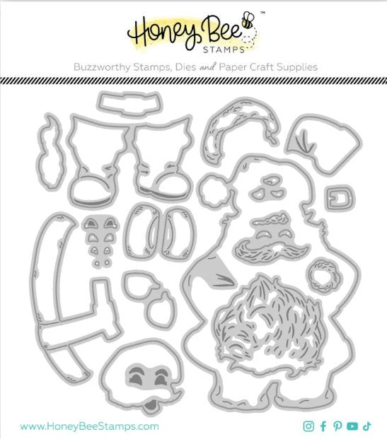 Honey Bee Dies - Lovely Layers Vintage Santa