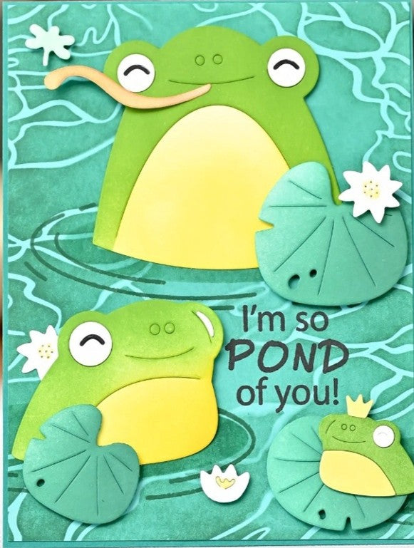 Waffle Flower - Inquisitive Frogs Die