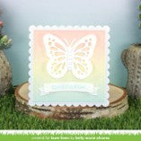Lawn Fawn LF3370 Ta-Da Diorama Butterfly Window Add-On die