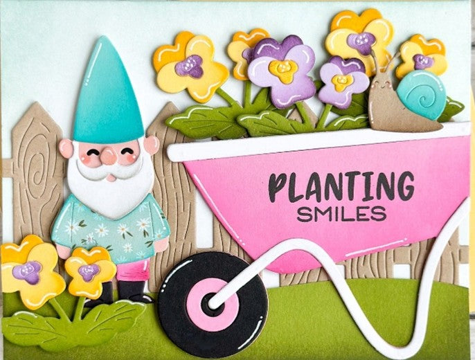 Waffle Flower - Happy Gnomes die - 422487
