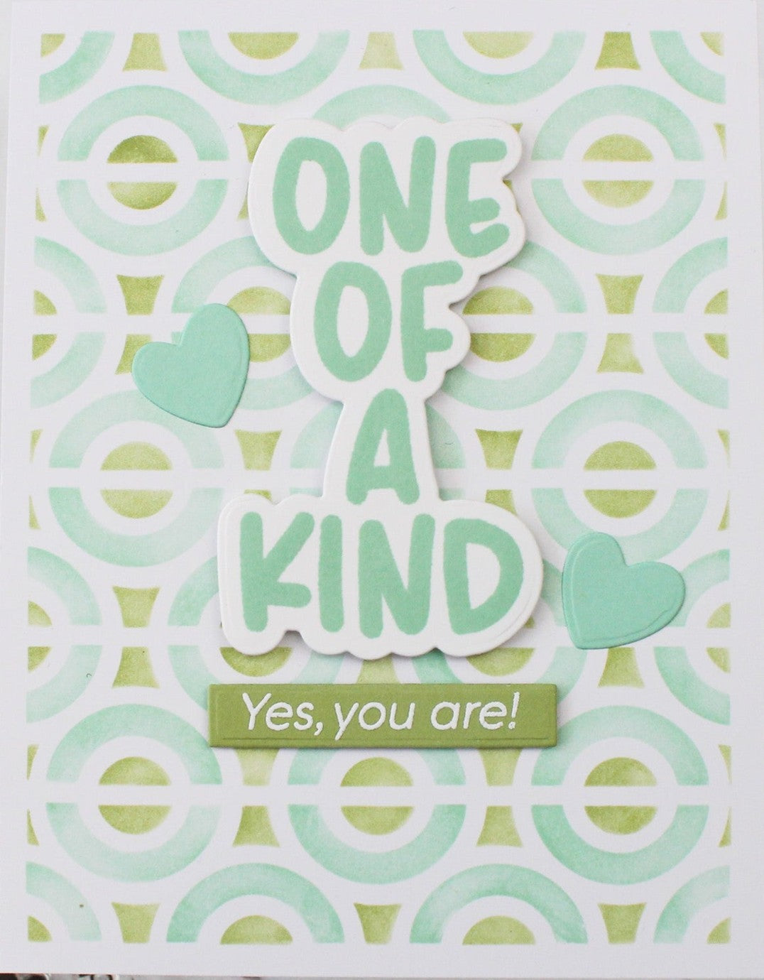 Waffle Flower - Happy Circles Stencil***