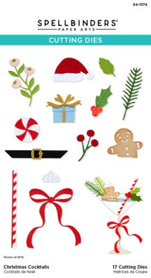 Spellbinders - S4-1374 Christmas Cocktails.......