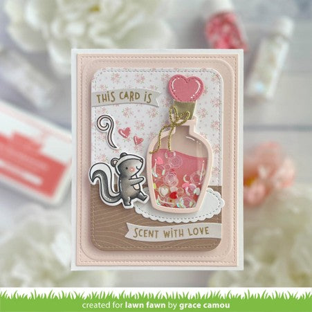 Lawn Fawn LF4207 Build-A-Potion Bottle die*