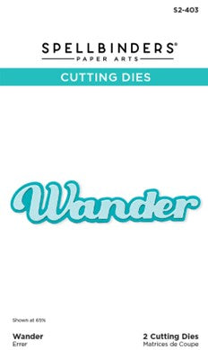 Spellbinders - S2-403 Wander.......