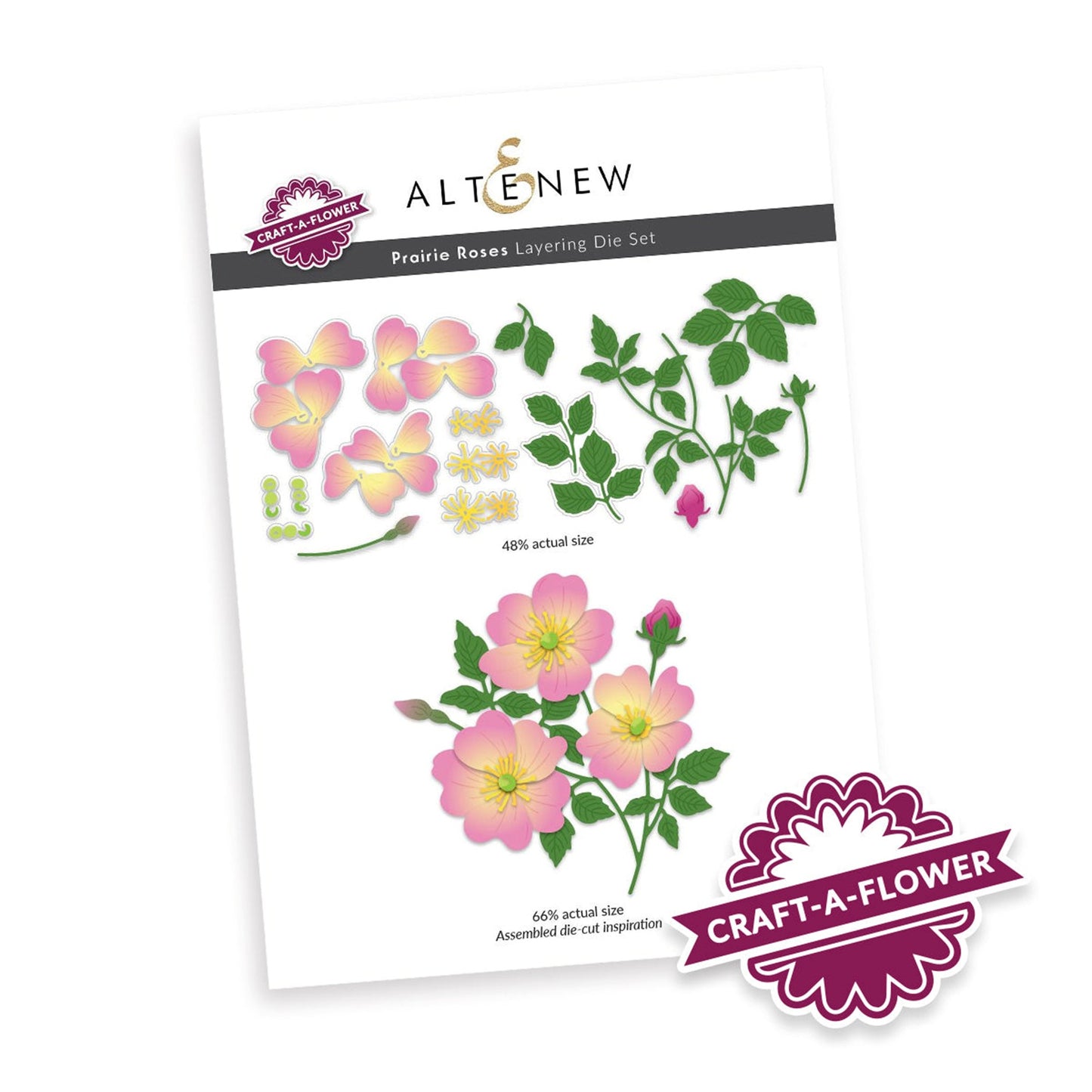Altenew - Craft-A-Flower - Prairie Rose Layering Die
