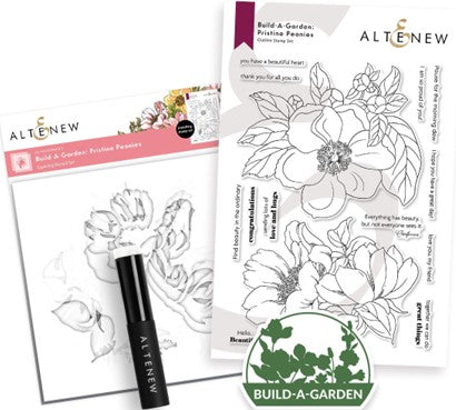 Altenew - Build A Garden: Pristine Peonies