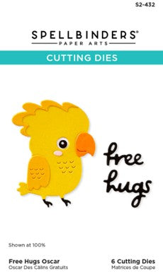 Spellbinders - S2-432 Free Hugs Oscar