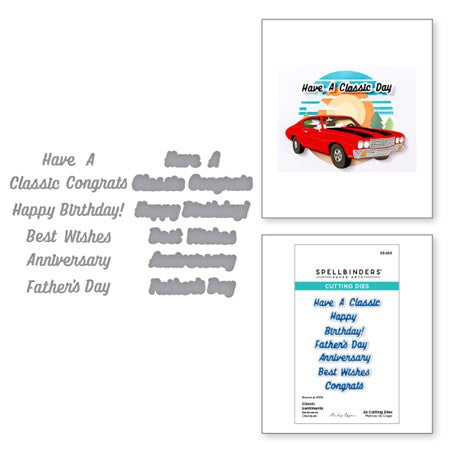 Spellbinders - S3-553 Classic Sentiments