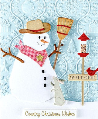 Spellbinders - S4-1457 Country Snowman