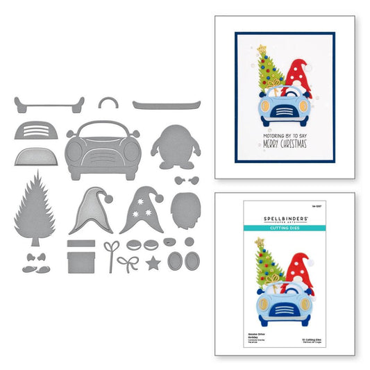 Spellbinders - S41297 Gnome Drive Holiday - out of stock.