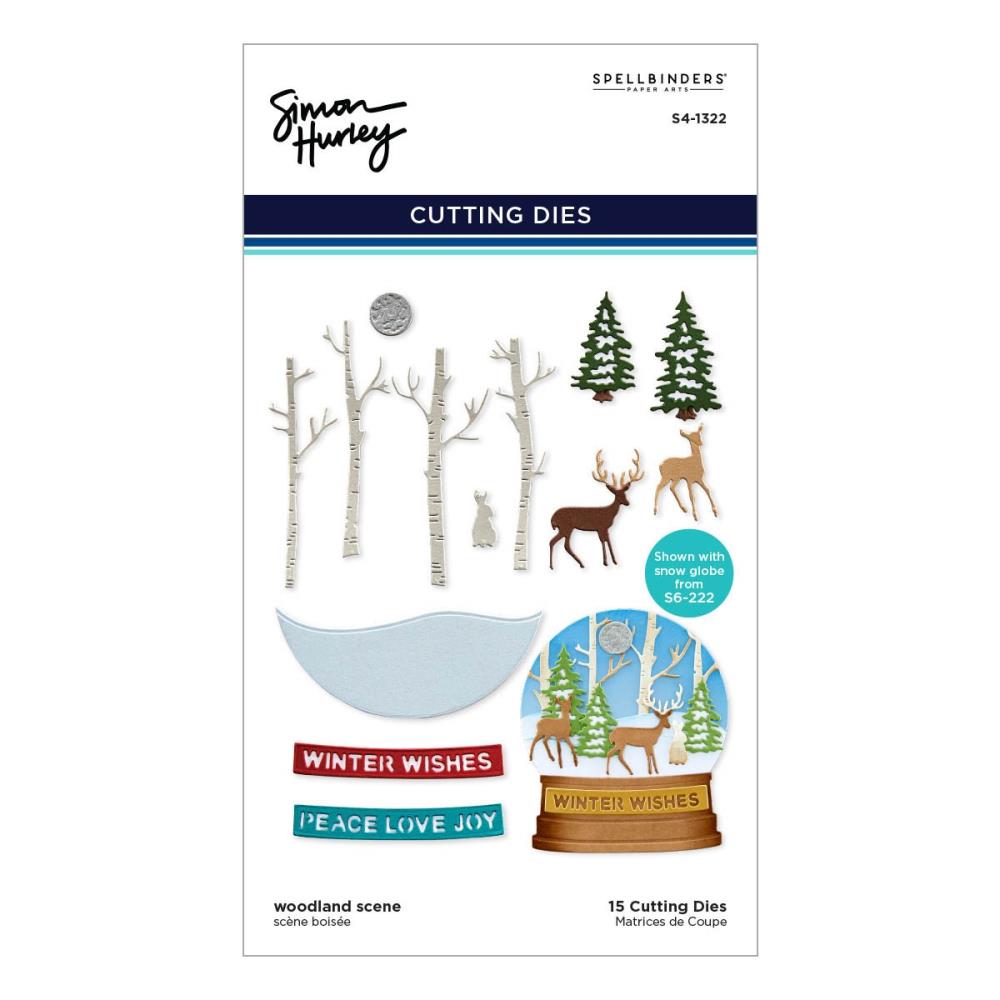 Spellbinders - S4-1322 Woodland Scene......