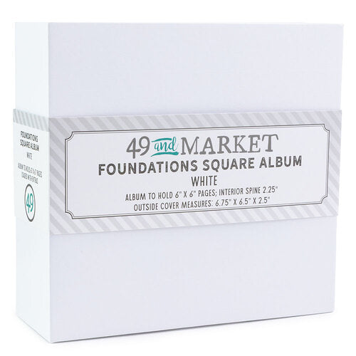 49 & Market - FA-36725 Foundations Square Album White