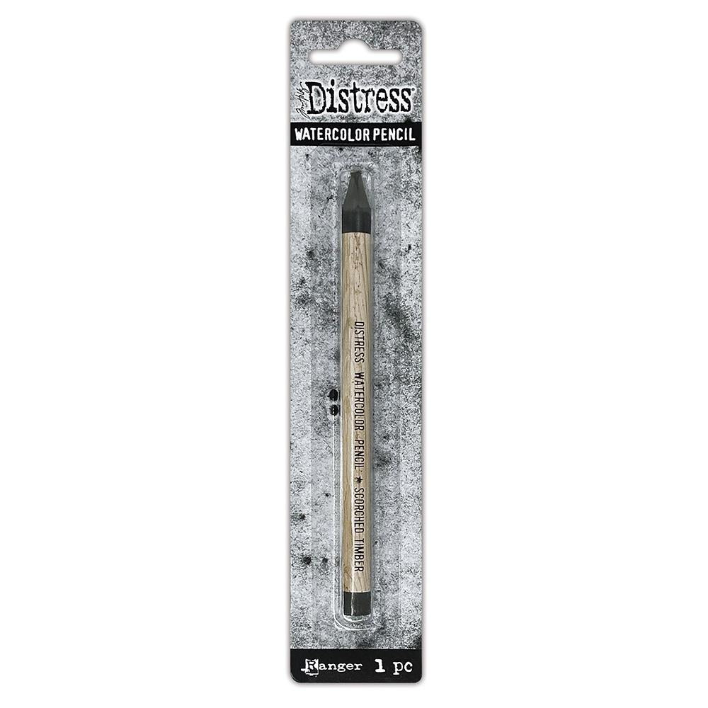 Tim Holtz Distress Scorched Timber - Watercolour Pencil