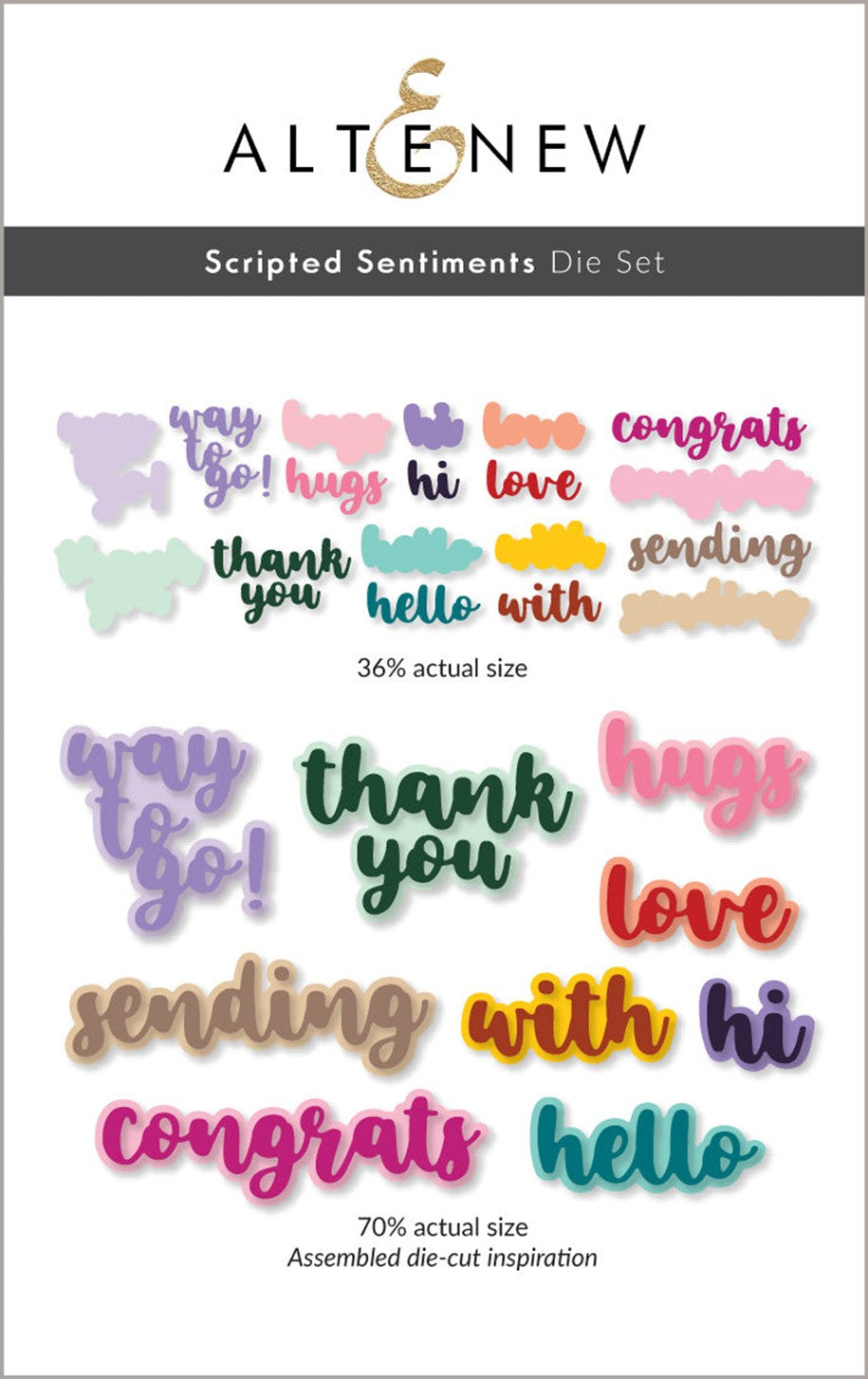 Altenew - Scripted Sentiments……..