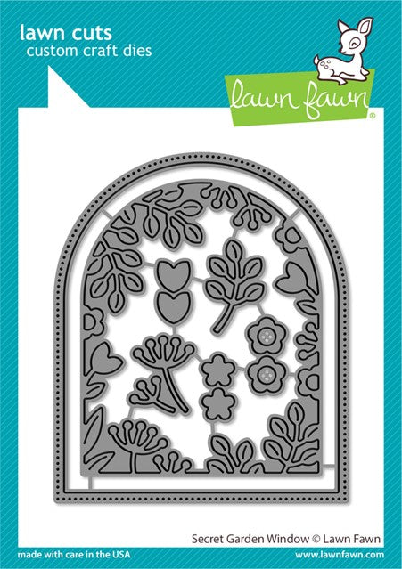 Lawn Fawn - LF3095 Secret Garden Window die