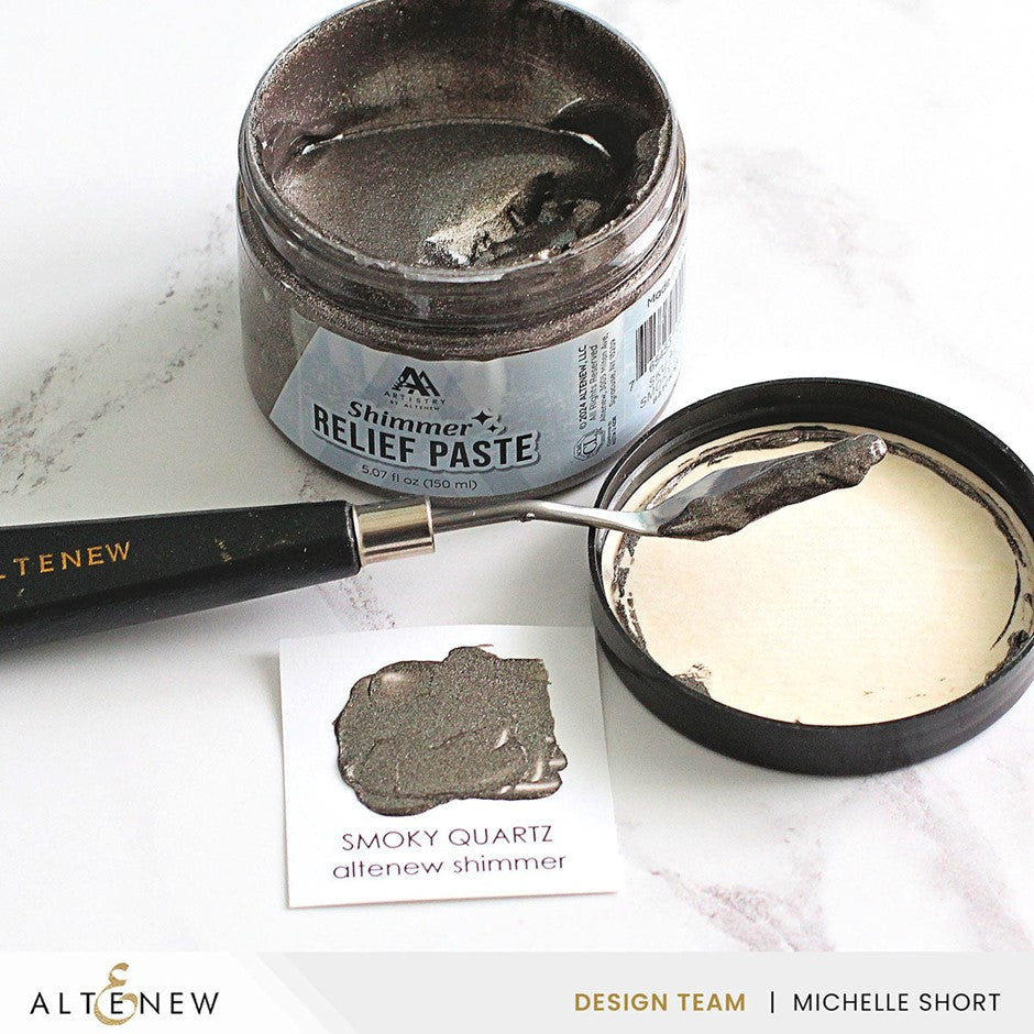 Altenew - Shimmer Relief Paste - Smoky Quartz ……..