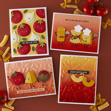Spellbinders Stay Saucy Stamp set (STP-263)