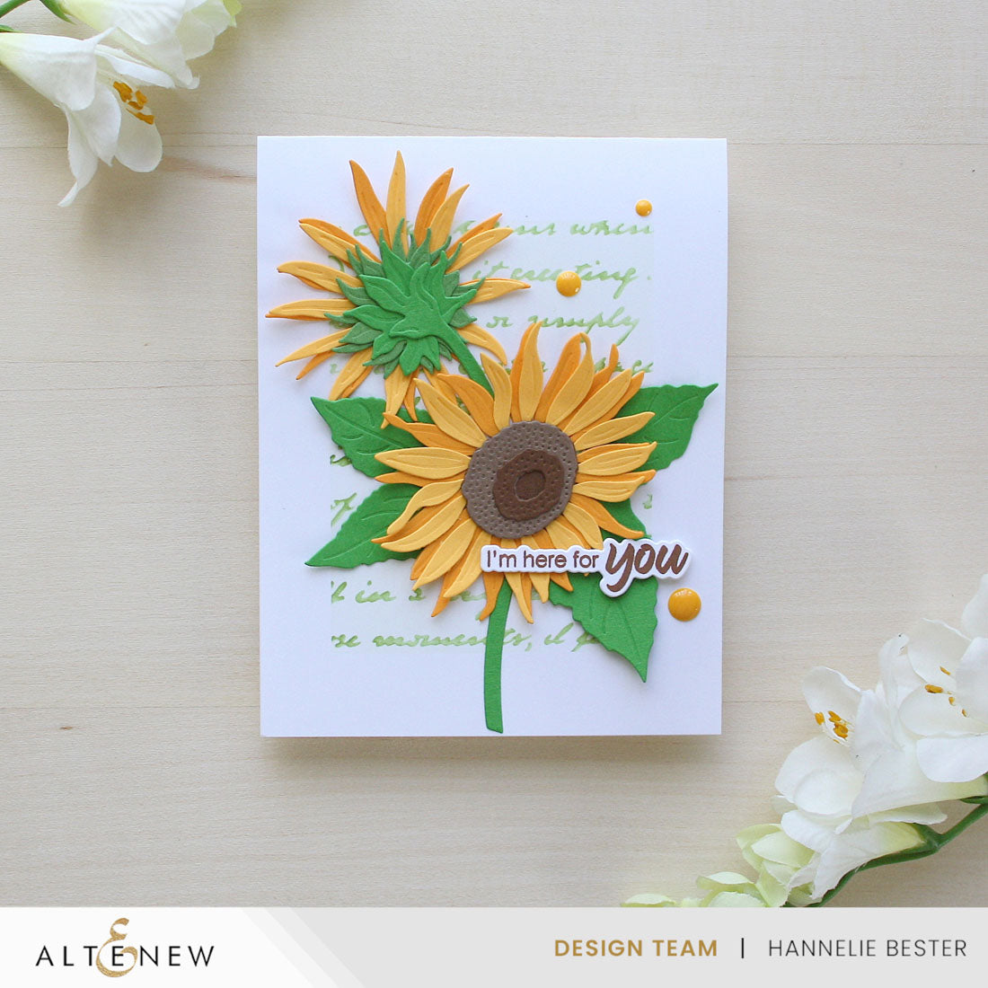 Altenew - Craft A Flower Sunflowers Layering Die set