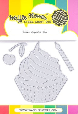 Waffle Flower - Sweet Cupcake Die