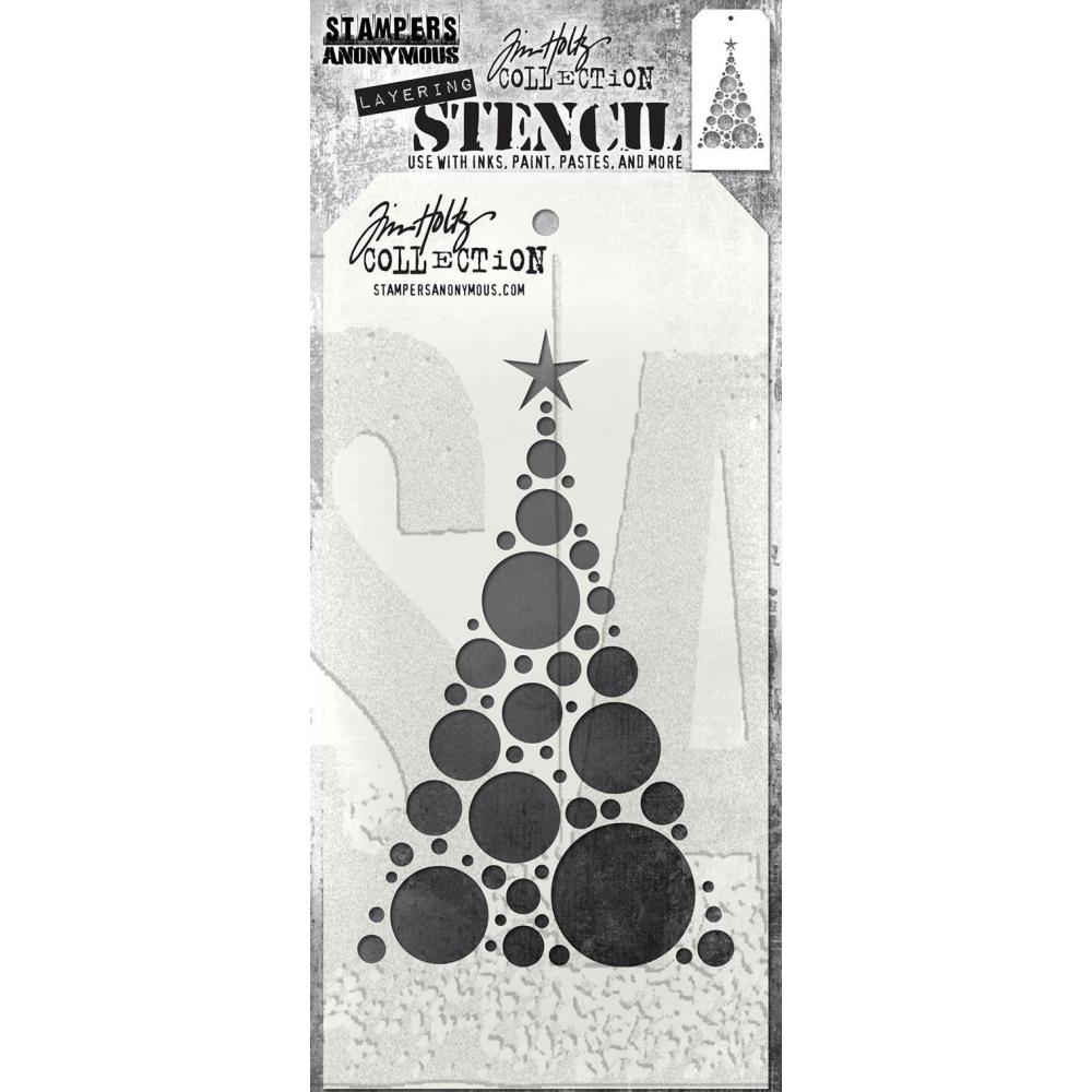 Tim Holtz Stencil THS187 Modern Tree........