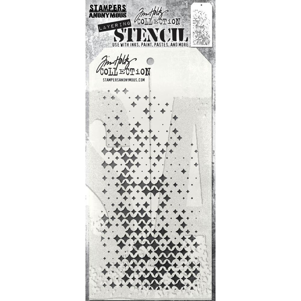 Tim Holtz Stencil THS188  Sparkle Fade........