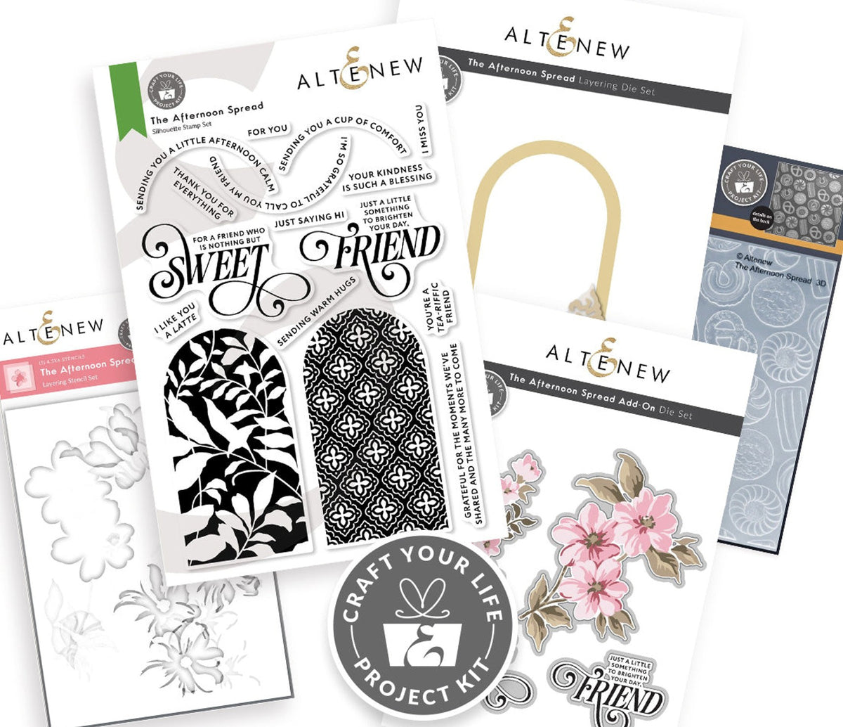 Altenew - Craft Your Life: The Afternoon Spread (complete bundle)