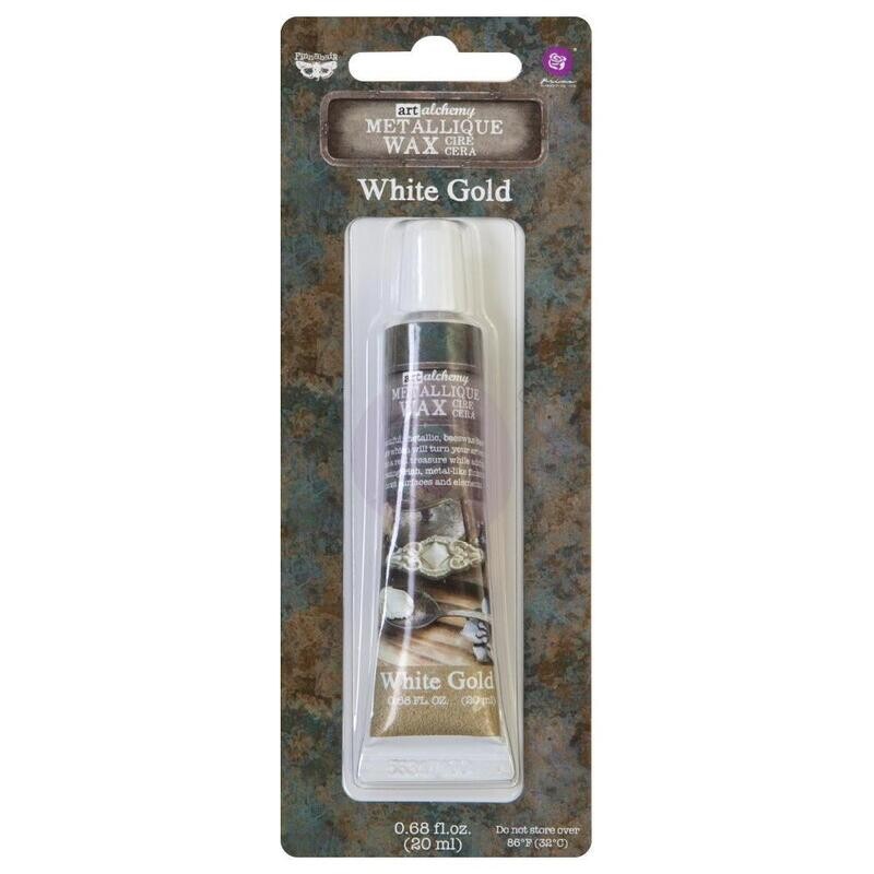 Art Alchemy - Antique Brilliance Wax - White Gold