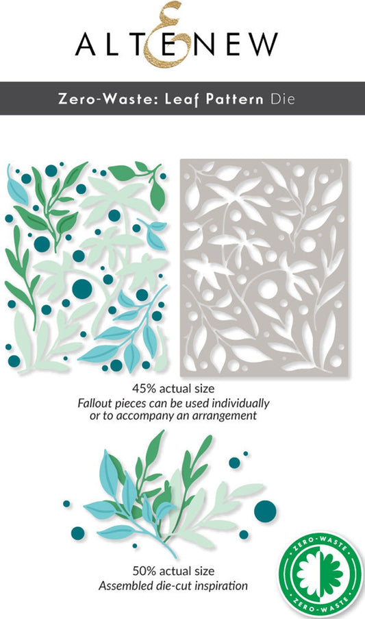 Altenew - Zero Waste Leaf Pattern die set