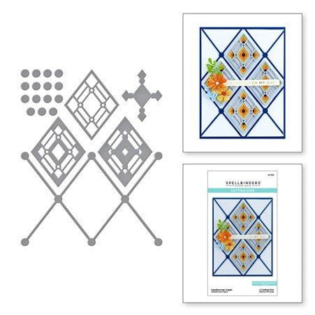 Spellbinders S4-1128 Kaleidoscope Argyle