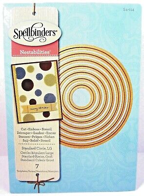 Spellbinders S4-114 Standard Circles Large