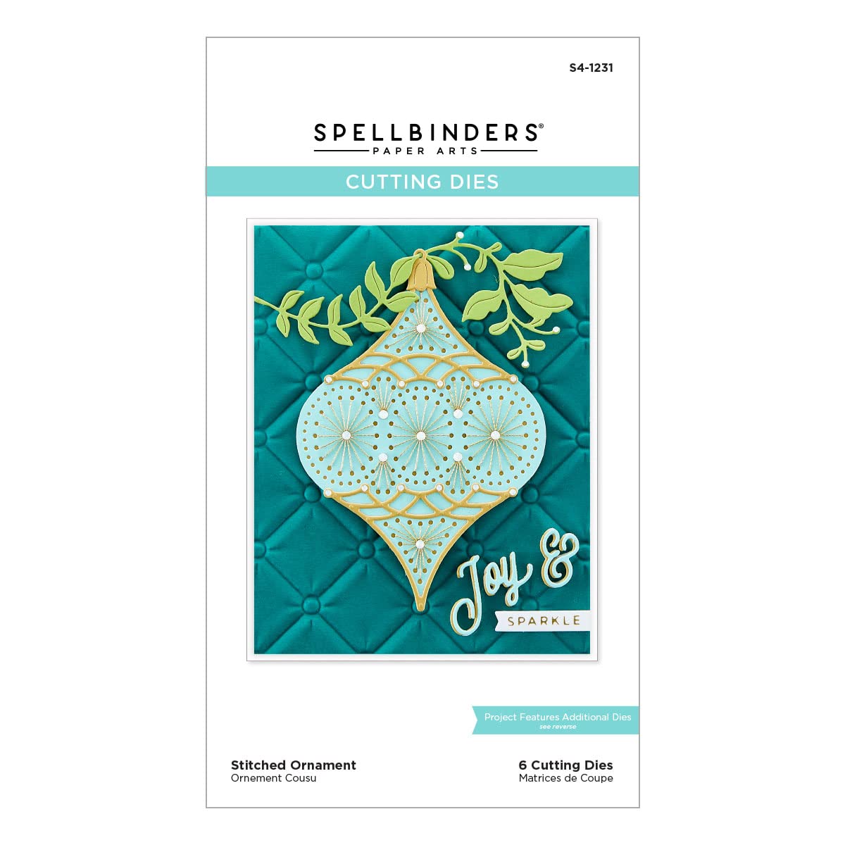 Spellbinders S4-1231 Stitched Ornament.........