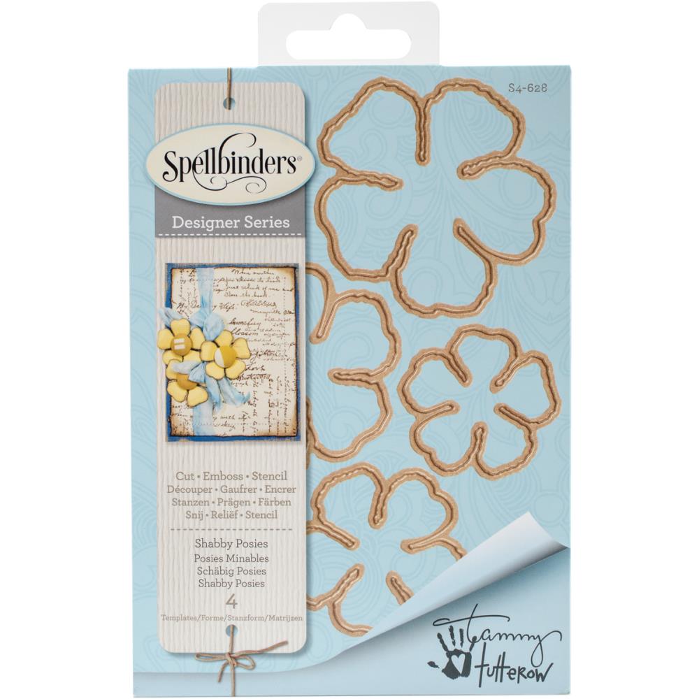 Spellbinders S4-628 Shabby Posies