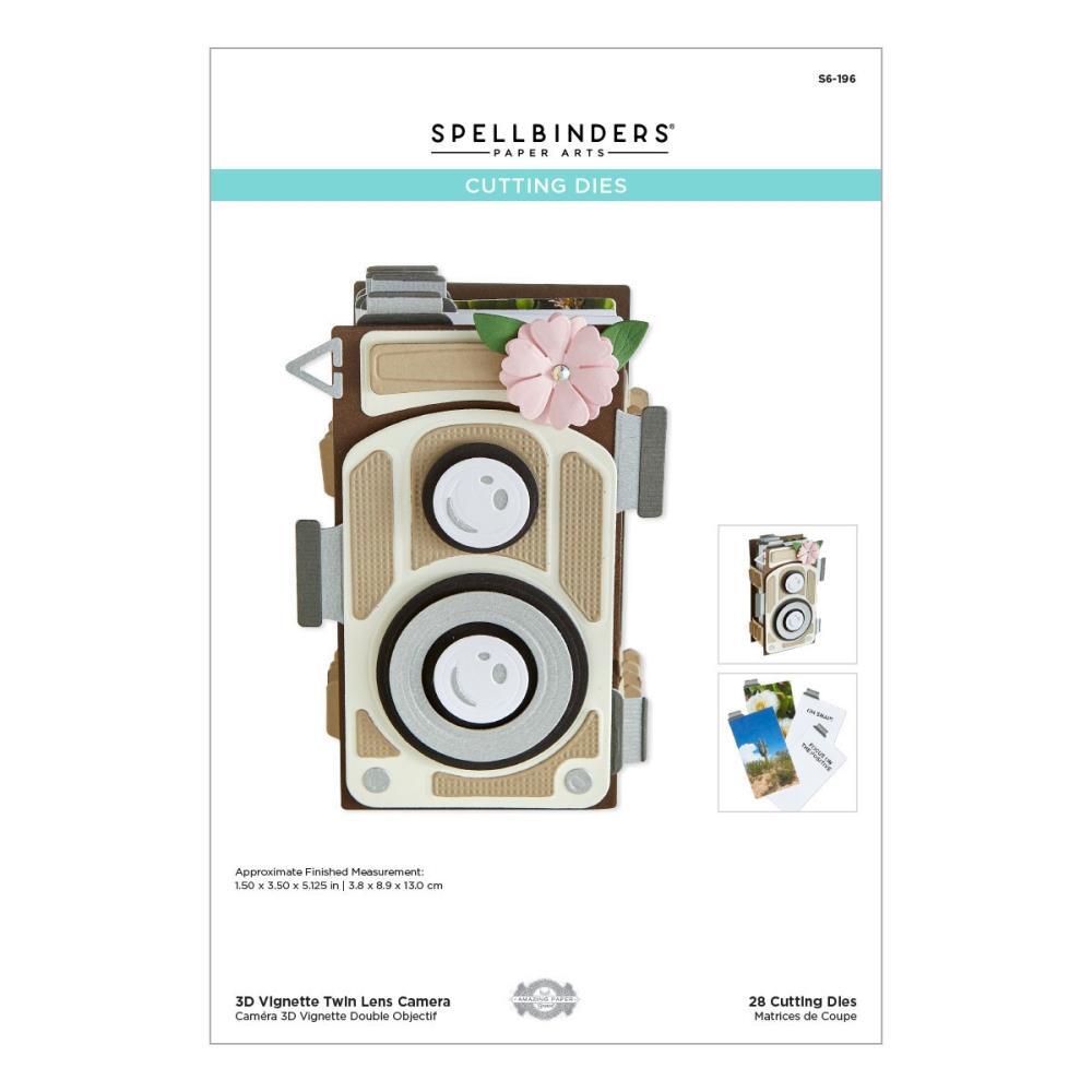Spellbinders S6-196 3D Vignette Twin Lens Camera