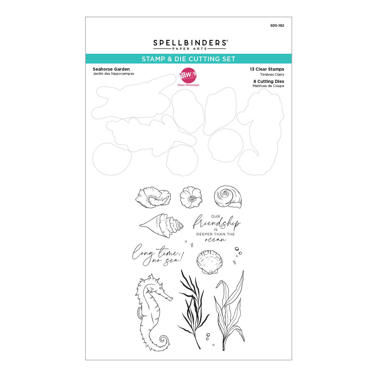 Spellbinders SDS-182 Seahorse Garden Bundle