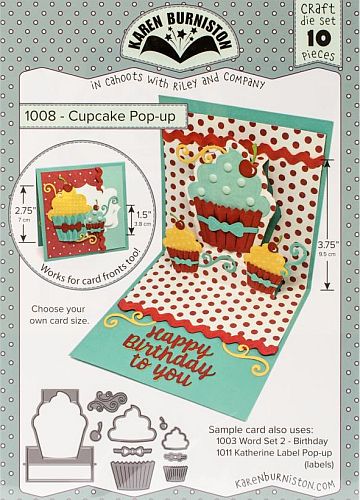 Karen Burniston - 1008 Cupcake Pop-Up - out of stock