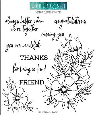 Concord & 9th - Meadow Blossoms - 1 only…….