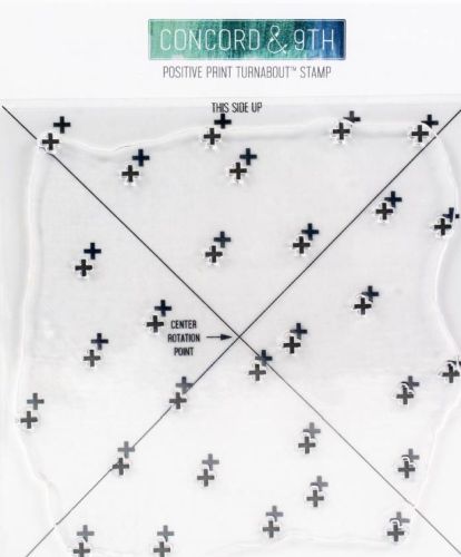 Concord & 9th - 10807 - Positive Print Turnabout Stamp………