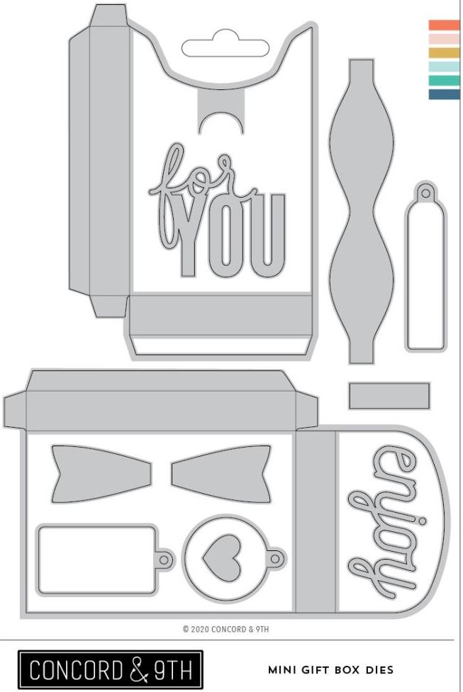 Concord & 9th - 10797 Rainbow Turnabout Stamp……..