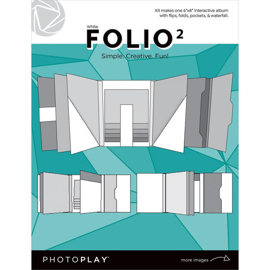 Photoplay 2156 - Folio2 - 6x8" White - PPP2156 - out of stock