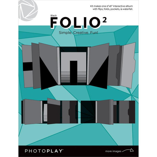 Photoplay 2157 - Folio2 - 6x8" Black - PPP2157 - out of stock