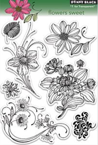 Penny Black - 30-096 Flowers Sweet..