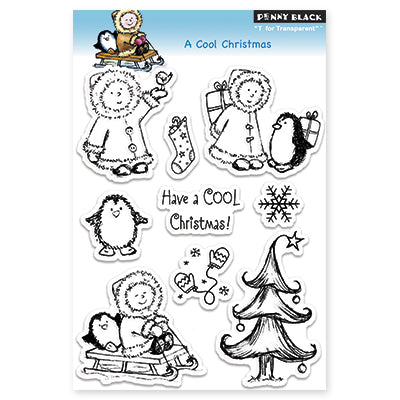 Penny Black Unmounted Stamp Set 30-128 A Cool Christmas..*