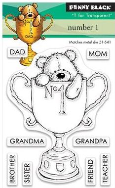 Penny Black - 30-537 Number 1 mini stamp…….