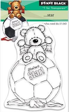 Penny Black - 30-554 Star mini (stamp & die bundle)..........