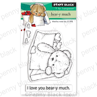 Penny Black - 30-657/51-598 Bear-Y-Much (stamp & die bundle)