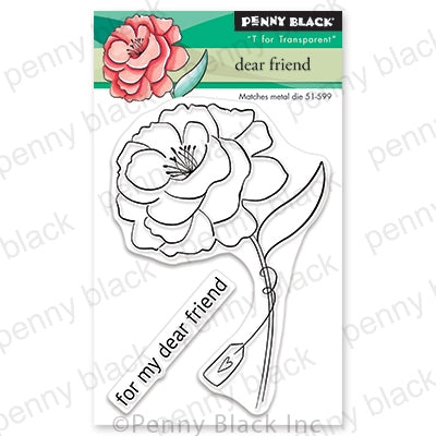 Penny Black - 30-663/51-599 Dear Friend (stamp & die bundle)