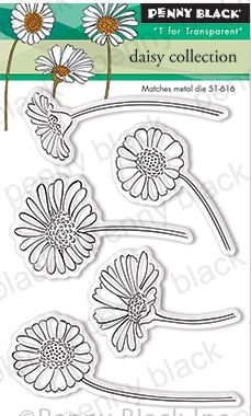 Penny Black - 30-696 Daisy Collection Mini (stamp & die bundle)
